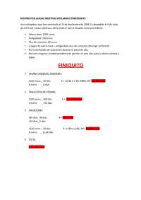 Ejercicios finiquitos resueltos fol