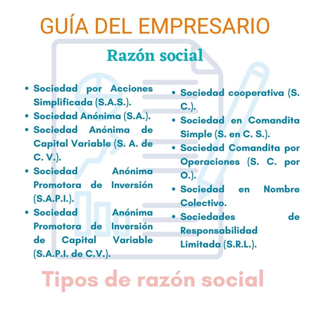 Razón Social De Una Empresa Ejemplo 0574